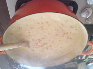 shrimp tequila chowder